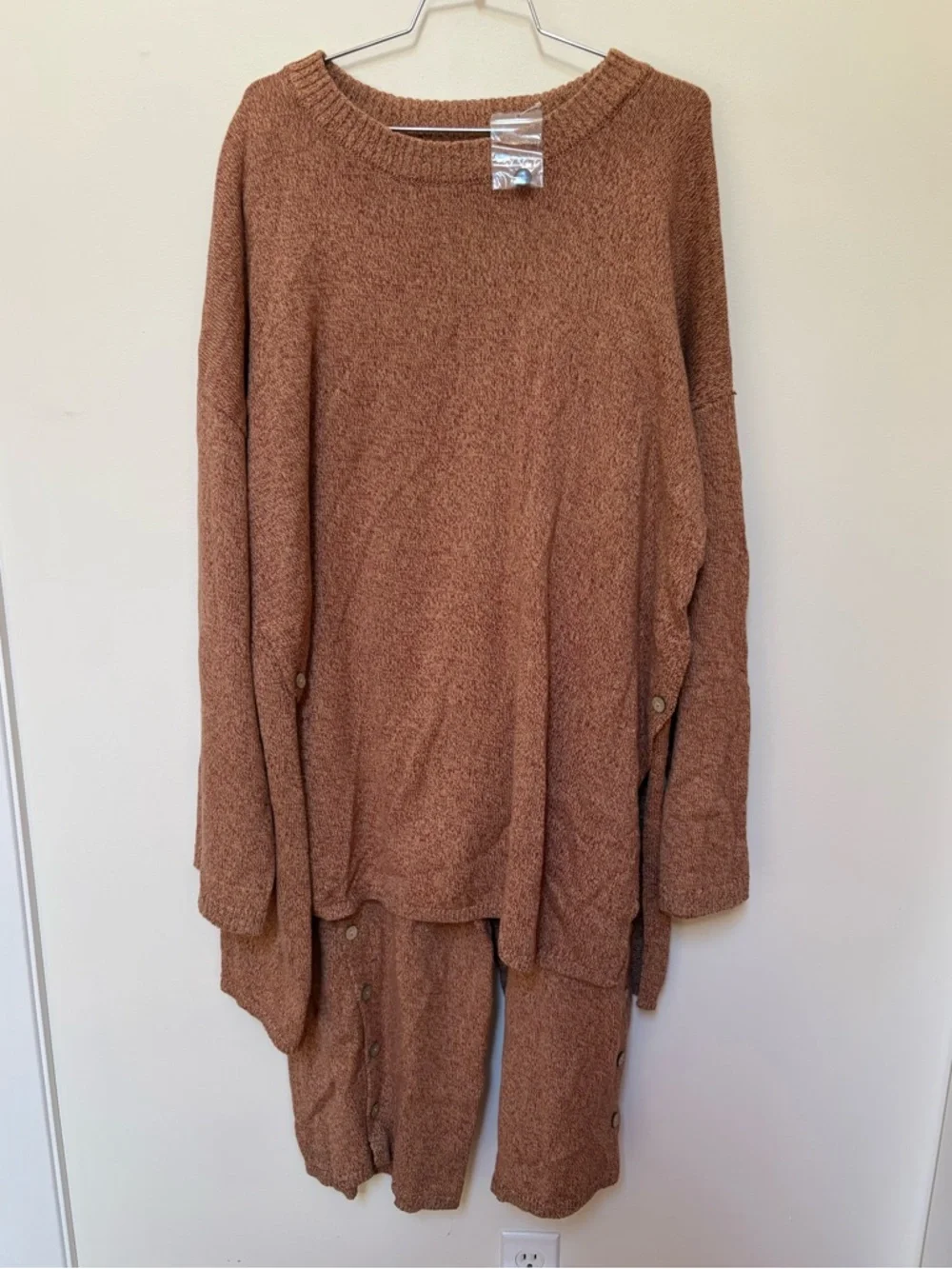 NWOT Free People Free-est Button Up Sweater Set Size Large